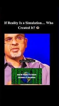 What if reality has an author? 👁️ — that question changes everything. #Simulation #Consciousness