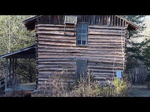 I Bought An Abandoned Log Cabin that was built in 1780 bushcraft | Part 2