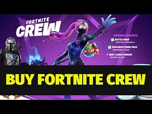 How to Get Fortnite Crew | New Fortnite Battle Royale