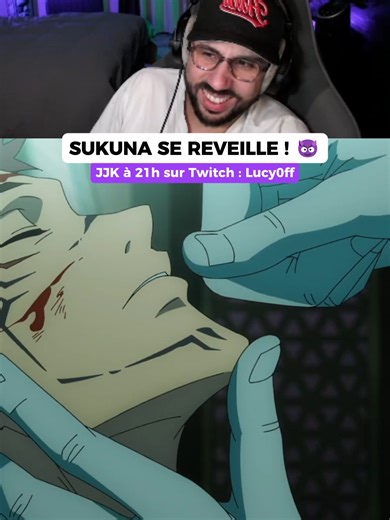Jujutsu Kaisen à 21h sur Twitch : Lucy0ff ⁉️​ Rediff complète disponible (gratuitement) sur Patreon : patreon.com/lucy0ff 🟡 #jjk #jujutsukaisen #jjkedit #jujutsukaisenedit #yuji #yujiitadori #megumi #gojo #satorugojo #sukuna #geto #mahito #todo #tojifushiguro #yuta #anime #animetok #react #twitch #fyp