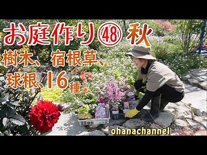 [Gardening] 16 types of trees, perennials, bulbs and Flowers in Autumn.