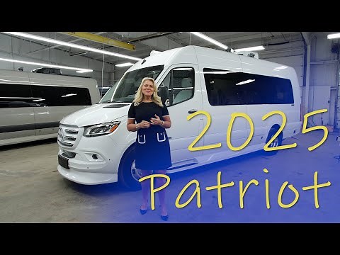 Luxury RV Tour – 2025 Midwest Automotive Designs Patriot - Class B Van