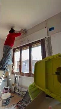 The secret to plastering plasterboard: FassaJoint - 8th bedroom renovation video