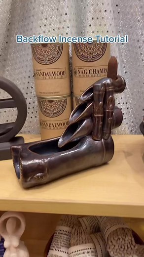 Backflow Incense Tutorial #incense #incensecones #incensewaterfall #backflowincense #gift #gifts #smallbusiness #michigan #detroit