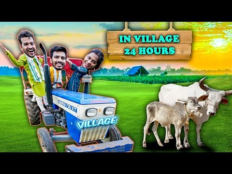 Living In Village For 24 Hours Challenge | Hungry Birds