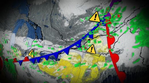 Thunderstorm risk lingers over Ontario, Quebec, as wildfire smoke spreads in - The Weather Network