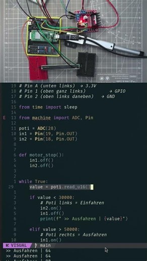 Pico 2W daily Potentiometer