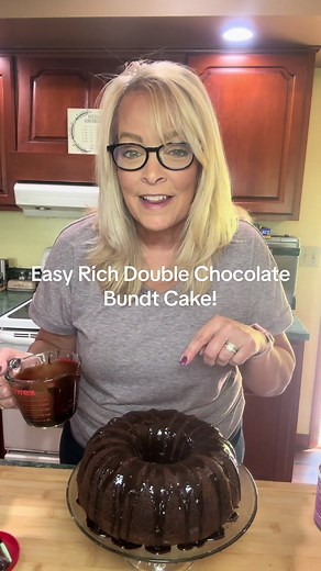 Easy Rich Double Chocolate Bundt Cake Recipe