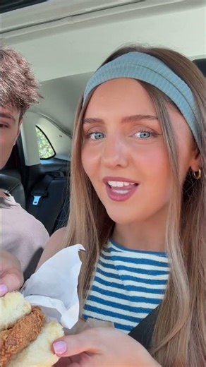 ordering the SAME food as the CAR infront