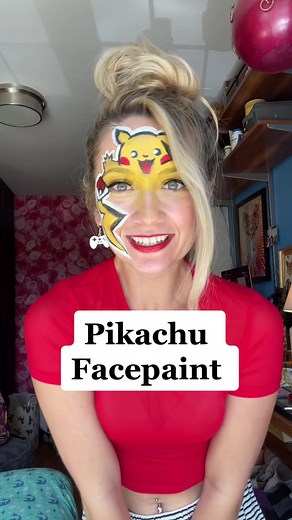 Pikachu Facepaint Tutorial for Halloween