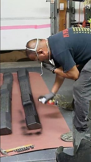 Restoring Faded Jeep Wrangler JK Fenders | Quick Black Paint Transformation #shorts