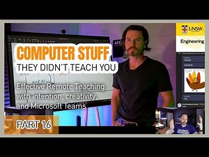 Effective Remote Teaching with intention and creativity - Computer Stuff They Didn't Teach You #16