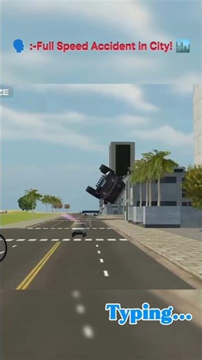 Thar Accident 😱😭#indianbikedriving3d #viral #gaming #trending #thar