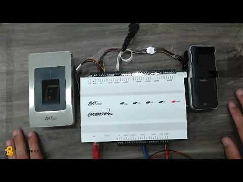 Como configurar un panel ZKTeco InBio Pro 260