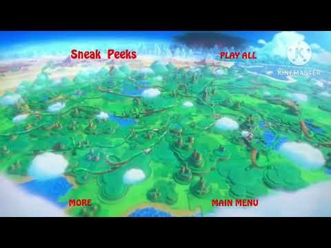 Sonic Lost World Sneak Peeks Menu Template