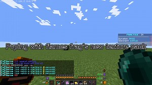 PvP Challenge with Flame Frag's Texture Pack in Minecraft