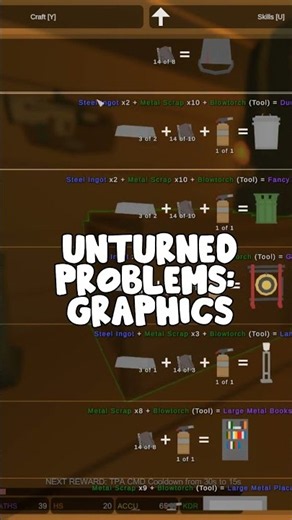 Are Unturned Graphics Good? #unturned #shorts