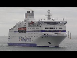 Brittany Ferries - Normandie arriving at Portsmouth