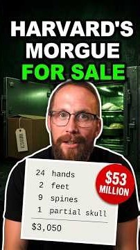 Harvard's Morgue Manager SOLD Body Parts. Harvard Just Paid $53 MILLION.