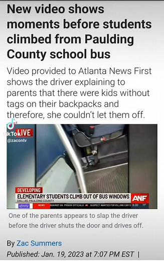 My report on school bus incident in Paulding County, GA (TikTok deleted previous video) . . #pauldingcountygeorgia #fyp #busdriver #viral #georgia