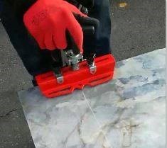 Separador auxiliar para el corte de lámina cerámica y baldosas de gran formato. #RubiTools | RUBI