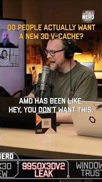 Do people actually want a new 3D V-cache?