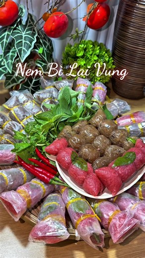 Nem bì Lai Vung giòn ngon: công thức và cách làm dễ theo