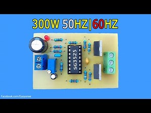 SG3525 inverter 12V TO 220V | 50HZ & 60HZ | 300W