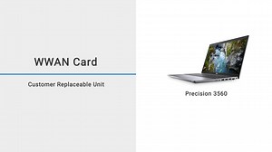 Dell Precision 3560のWWANカードを交換する方法
