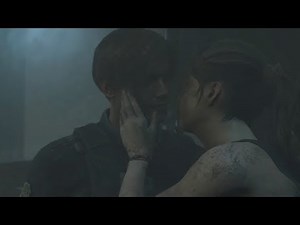 Leon & Claire Kiss Scene - Resident Evil 2