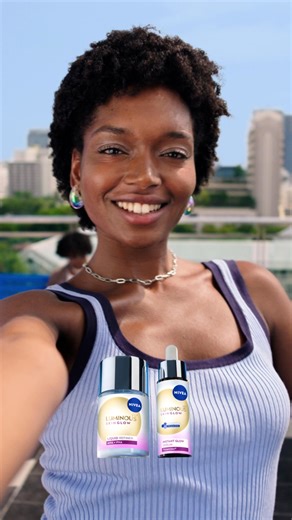 Glow like never before with Luminous630 Skin Glow! Hydrate, gently exfoliate and even out your skin in just 3 days![ | NIVEA