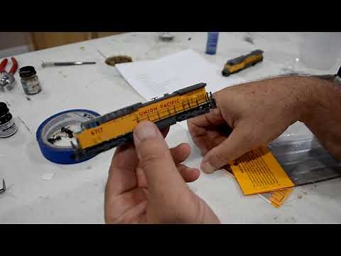 Weathering N Scale Locomotives