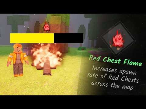 I Tried Red Chest Flame... Is It Really OP? | 99 Nights in the Forest