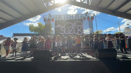 How sweet are the kids of Centenary Suzuki School?! 🎻 They work so hard to learn and make beautiful music!🎶 | Red River Revel