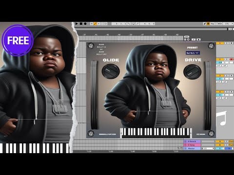 Free VST INSTRUMENT Bass Bully 808 with Glide & Drive