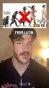 Did Latin really "evolve" into Romance languages? #linguistics #history #language