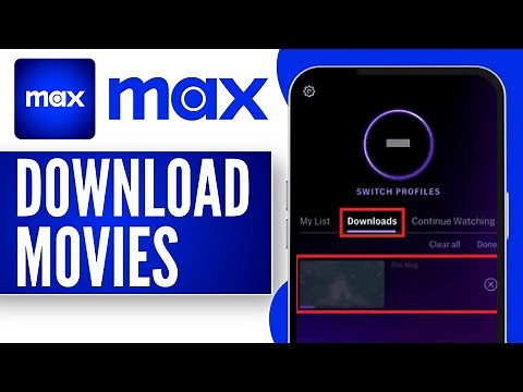 How to Download Shows and Movies on Max (2024) | HBO Max Movies Offline Viewing