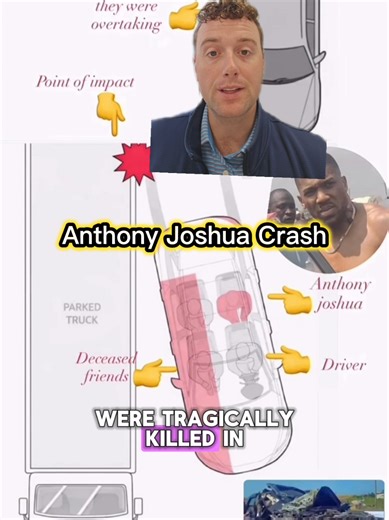 Fatal crash involving Anthony Joshua happened in Nigeria this week when his car hit a parked truck while attempting an overtake. ​Driving remains the single most dangerous activity we do daily. There is zero margin for error on the road. ​Please stay defensive and stay safe. My thoughts are with the families navigating this incredible loss. 🙏🕊️ ​#AnthonyJoshua #RoadSafety #DefensiveDriving #CrashAnalysis #CarAccident