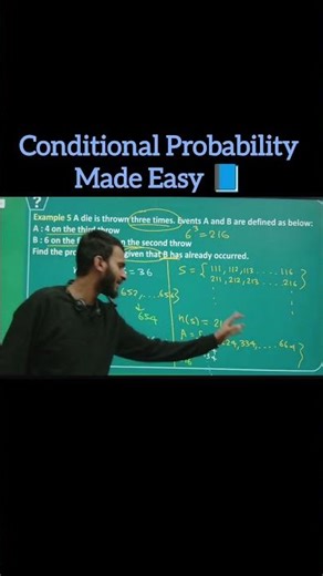 Conditional Probability Made Easy 🔥| Class 12 Maths | Most Important Question