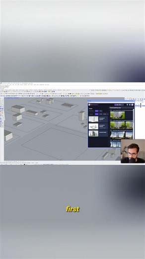 AI Rendering Tutorial – Part 1 👀 Create quick concept renders from your Rhino massing with LookX. Install the plugin, log in, and transform simple volumes into powerful AI visuals—fast & easy ⚡ | How To Rhino - Tutorials for Architects
