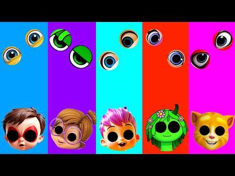 Wrong Eyes 👀 DAME TU COSITA Challenge | Funny Puzzle Wrong Heads | Guess the Face