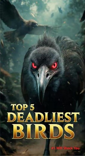 TOP 5 MOST DANGEROUS BIRDS
