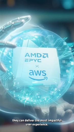 When you run your cloud with @amazonwebservices (AWS) advanced by AMD, you get the performance, flexibility, and scalability you need to innovate and lead in your industry. Together, AWS and AMD let you harness the performance to build, test, and iterate quickly. Plus, with the flexible choice across 100 instances, you can always find the right performance for the right workload—all while being able to scale seamlessly and deliver reliable customer experiences. See how your business can run with