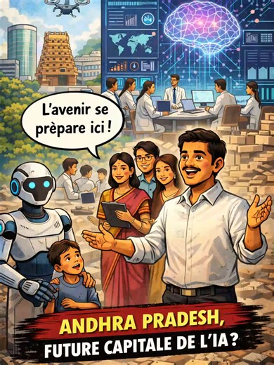BD INFO : En Inde, l'Etat de l'Andhra Pradesh se rêve en capitale de l'IA .