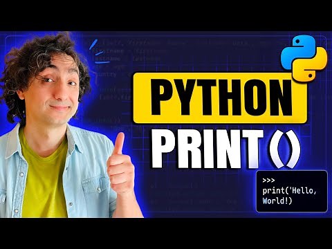Python Print Function: Visually Explained | #Python Course 4