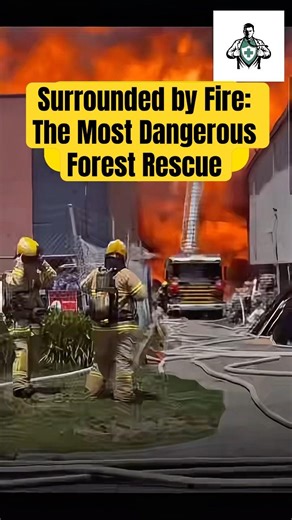 Surrounded by Fire: The Most Dangerous Forest Rescue #shots