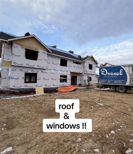 New Build Progress: Roof and Windows Installed in Wisconsin