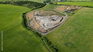 Small Landfill in the middle of European fields