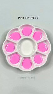 Pink Color Mixing! 🩷 . . . . . . . . #colors #paintmixing #colormixing #art #artvideo #color #mixing #palette #asmr #asmrsound #satisfying #satisfyingvideo #artcraftblend | Art Craft Blend