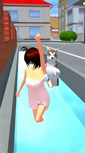 We are going to take a bath on demand.#shortvideo #viral #sakuraschoolsimulator
